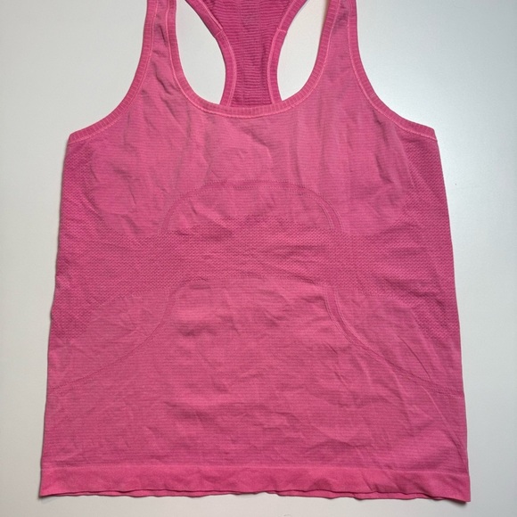 Lululemon Pink Swiftly Tech Racerback 2.0 Sport Tank Top Women’s Size 10 - Picture 4 of 9